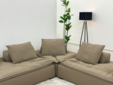 Yacht 3pc Modern Motion Sectional