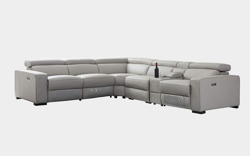 La Cina Modern Motion Reclining Sectional Sofa