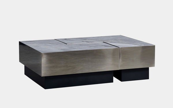 Aurelia Sintered Stone Rectangle Coffee Table