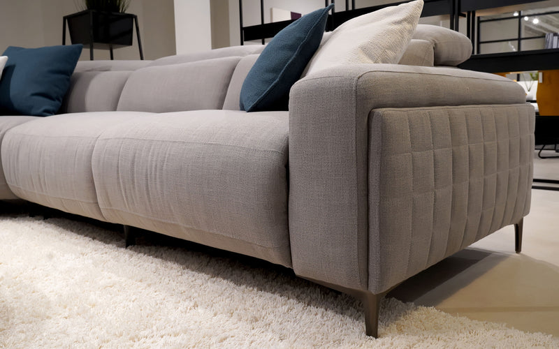 Loveseat | Fabric | Lavandula Modern Motion Reclining Sectional | Mofit Home Furniture