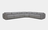 Snowdrop Modern Motion Reclining Sectional Sofa