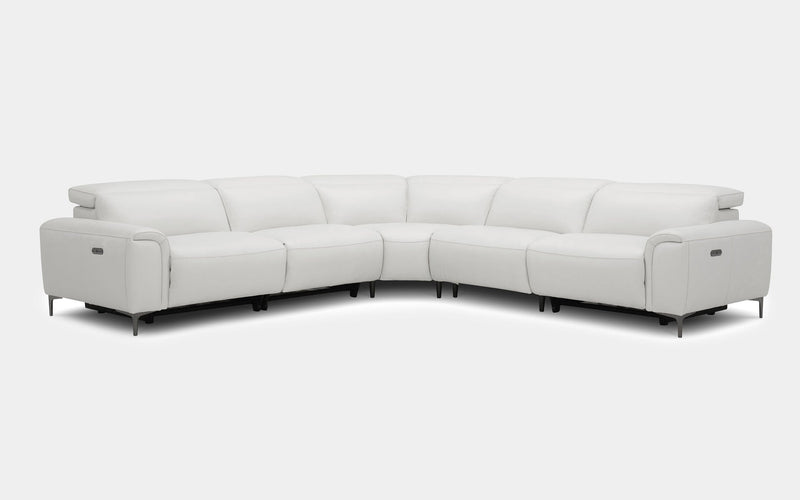 Girasole 5pc Modern Motion Reclining Sectional