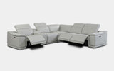 Morning Glory Modern Motion Reclining Sectional Sofa