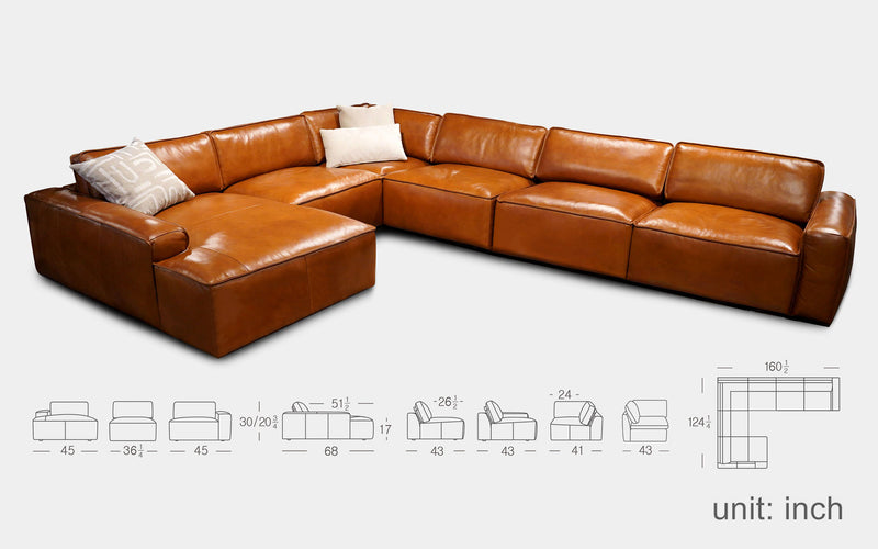 Loto Modern Motion Sectional