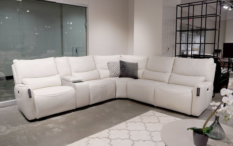 Astilbe 6PC Modern Motion Reclining Sectional