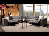 Veronica Modern Motion Reclining Sectional